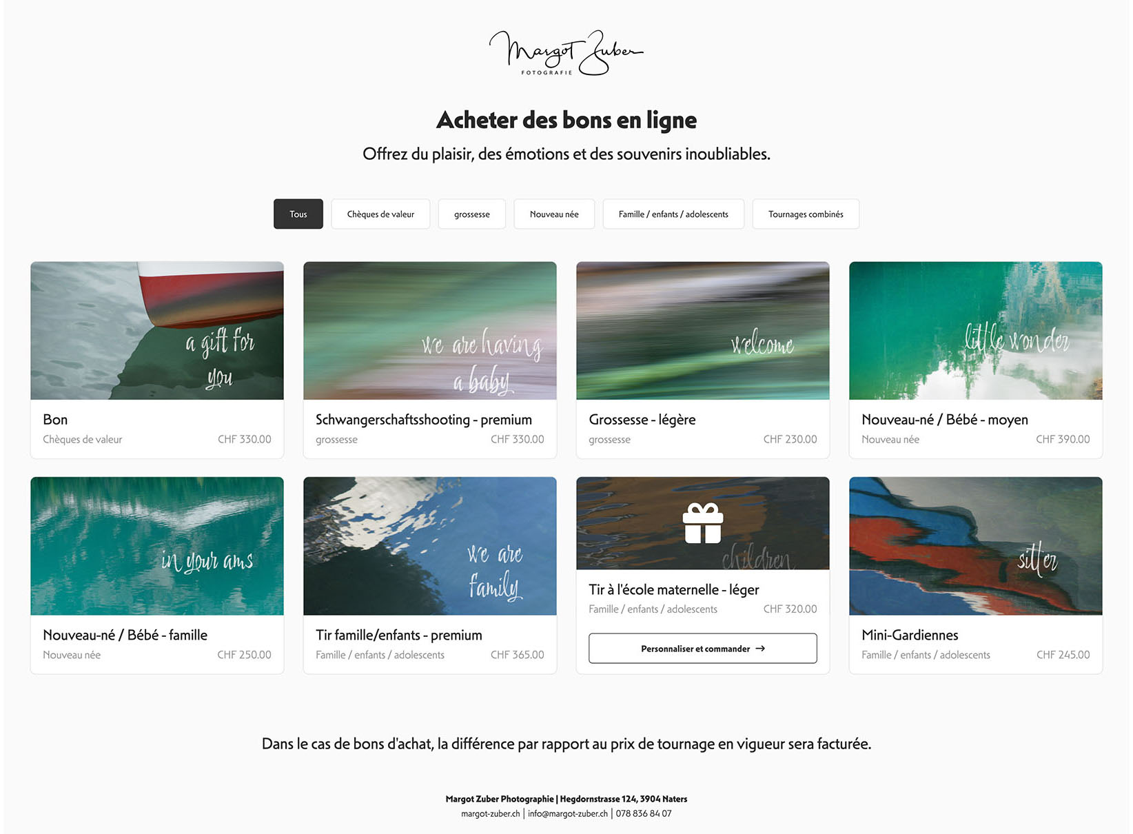 Commander facilement des bons cadeaux en ligne avec un aperçu simple 