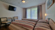 Nuit en chambre double confortable avec buffet petit-déjeuner (2 personnes)