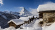 Wertgutschein (Foto: Winterlandschaft Findeln mit Matterhorn) 